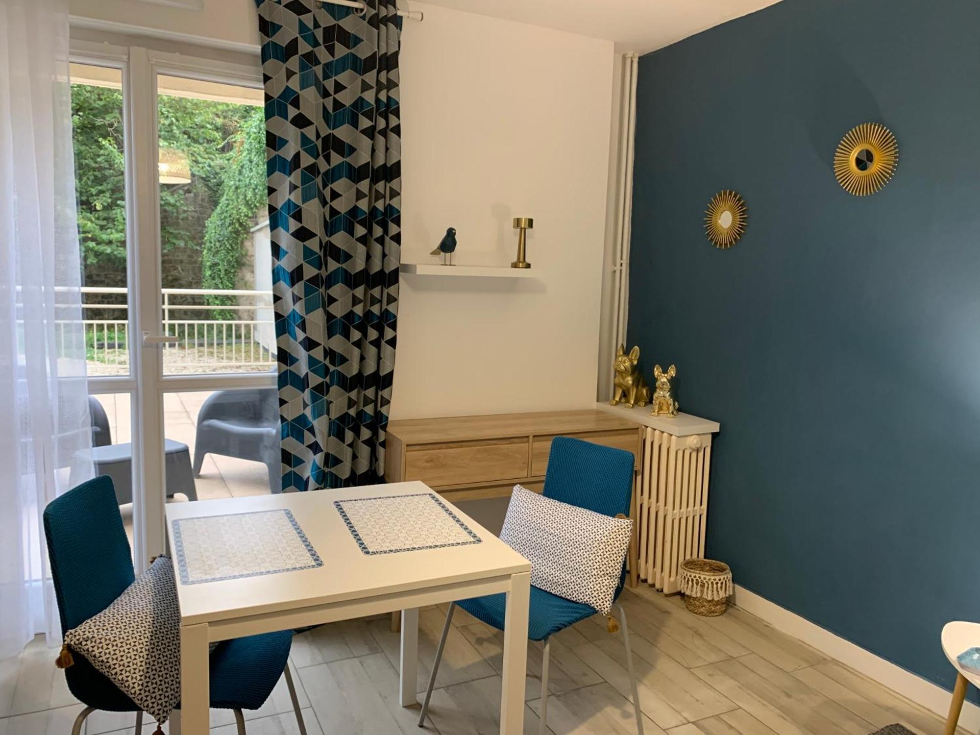 La Grande Terrasse, Appartement Rez-De-Jardin Caen Eksteriør bilde